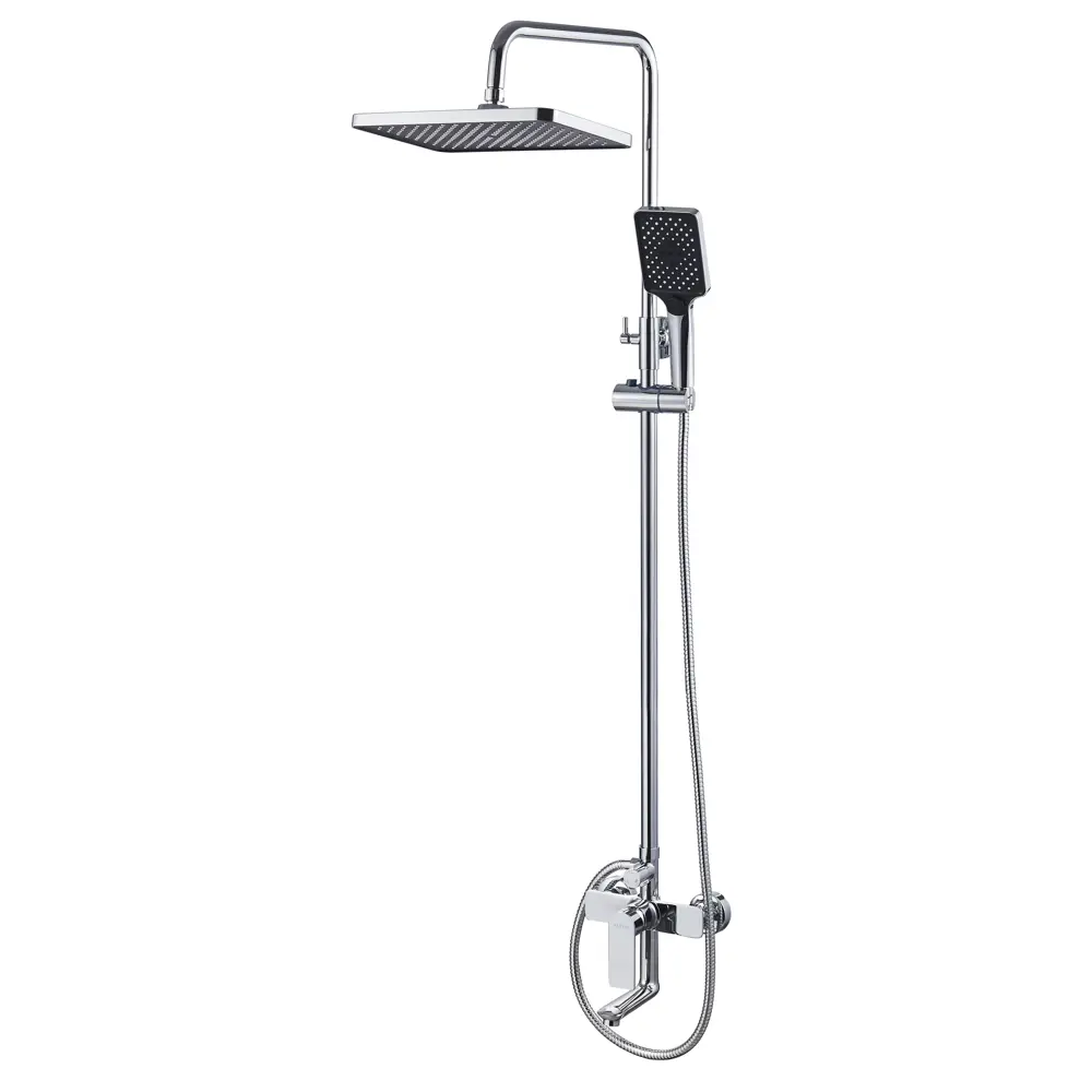 Душевая система Altini Shine с верхним душем и смесителем 89396460 STLM-1570515