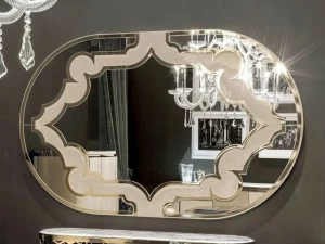 Longhi Овальное настенное зеркало Loveluxe 2013 – nobles collection Y 340