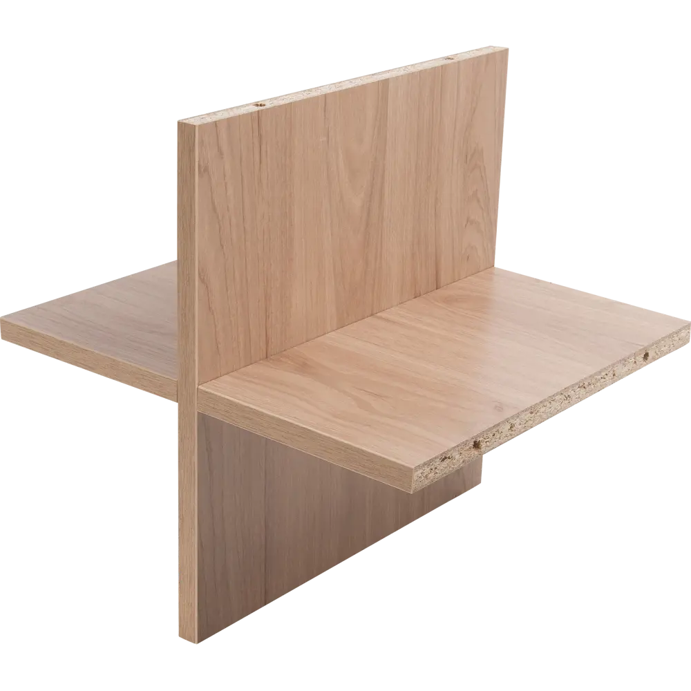 SPACEO Крестовая вставка-разделитель для стеллажей KUB, дуб гикори джексон 82731898 Spaceo Kub STLM-0034889 - Вид №1