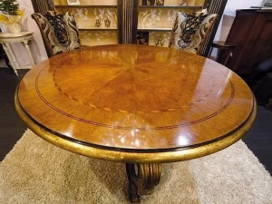 Arvestyle Круглый стол для гостиной из массива дерева Royal Br-2001