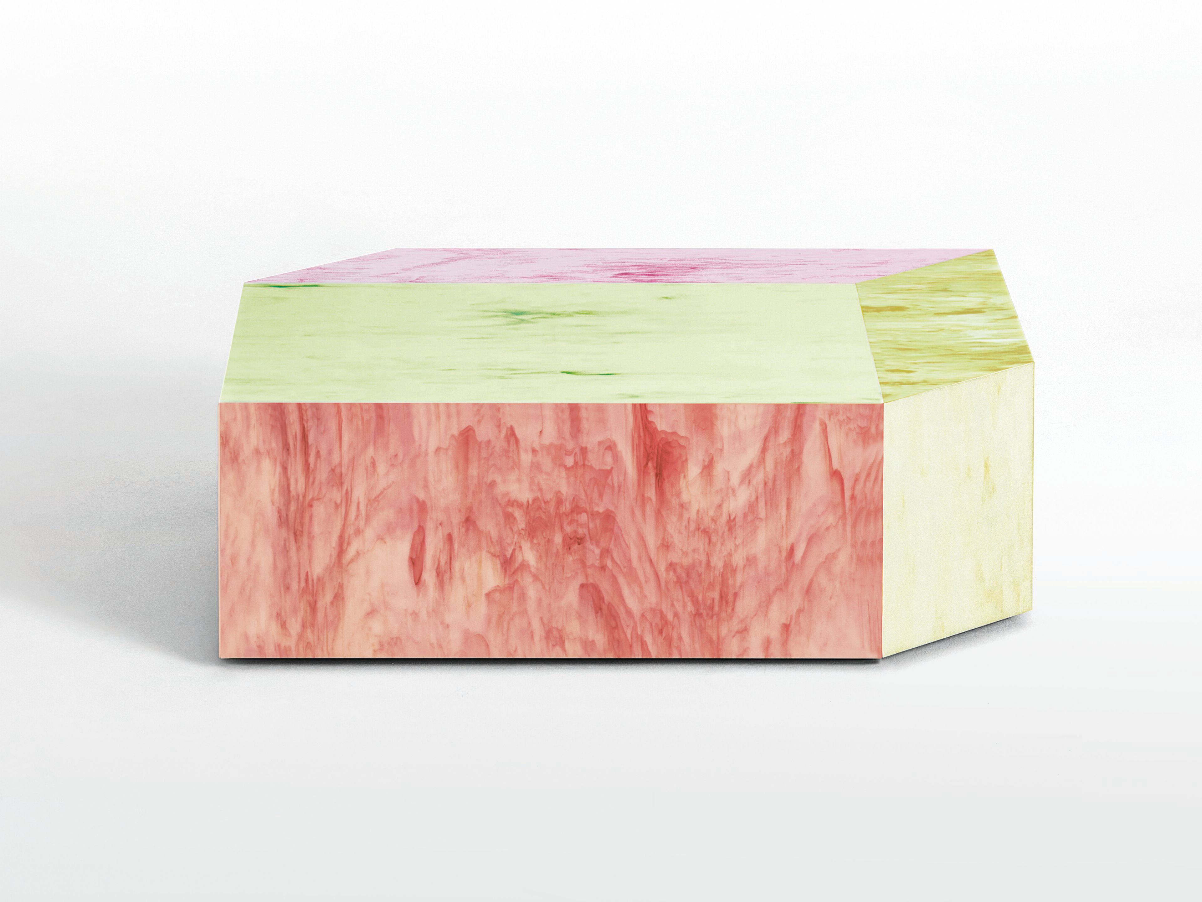 Низкий журнальный столик с отсеком для хранения Glas Italia Remis ARCH-00083433