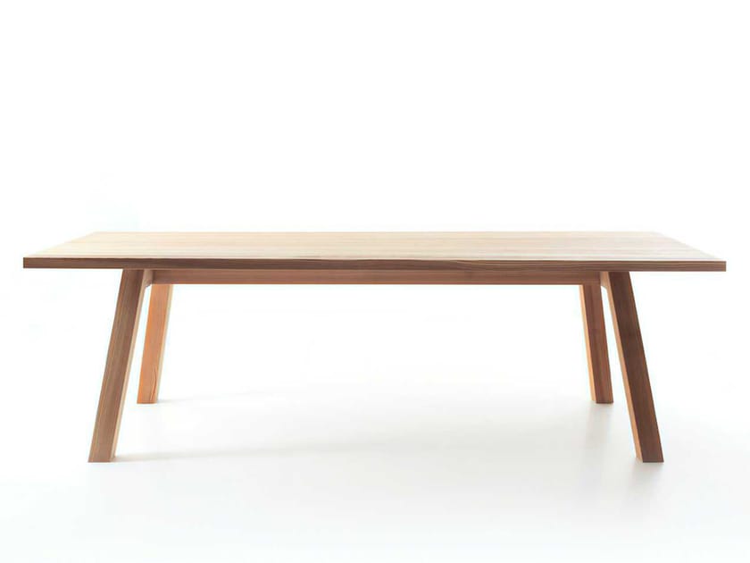 Прямоугольный обеденный стол из массива дерева Lando ACCENTO ARCH-00035624