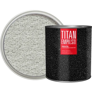 Грунт-эмаль 3 в 1 Ореол Titan молотковая цвет серебро 2.5 кг