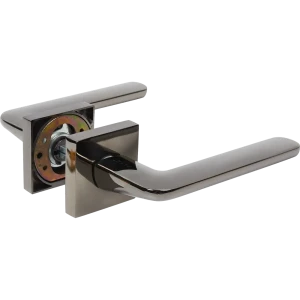 Ручка дверная на розетке Reinz Риволи, цвет черный никель