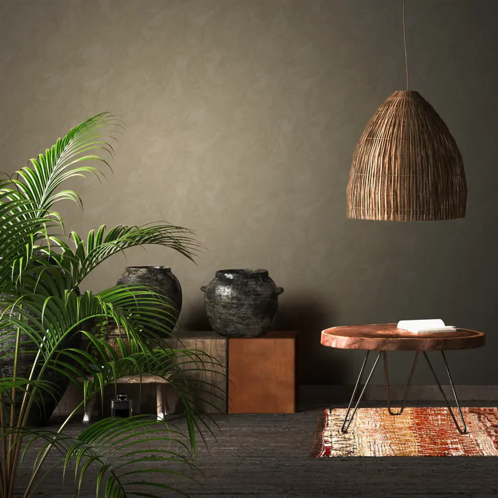 Обои флизелиновые Inspire Seashell бежевые 1.06 м Trench 5 STLM-2120619 - Вид №2