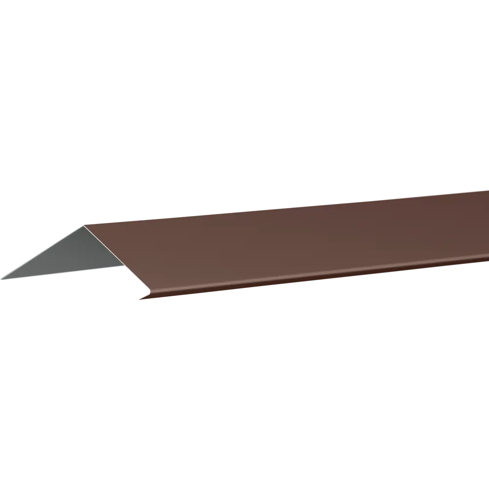 Планка карнизная 100x60 мм 2 м 0.4 мм цвет коричневый Santreyd STLM-2082935