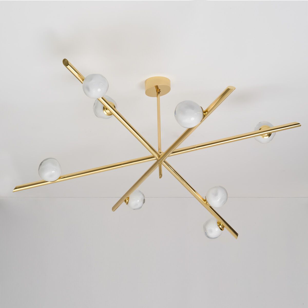 Потолочный светильник из металла и выдувного стекла GASPARE ASARO Antares ARCH-00059874 - Вид №1