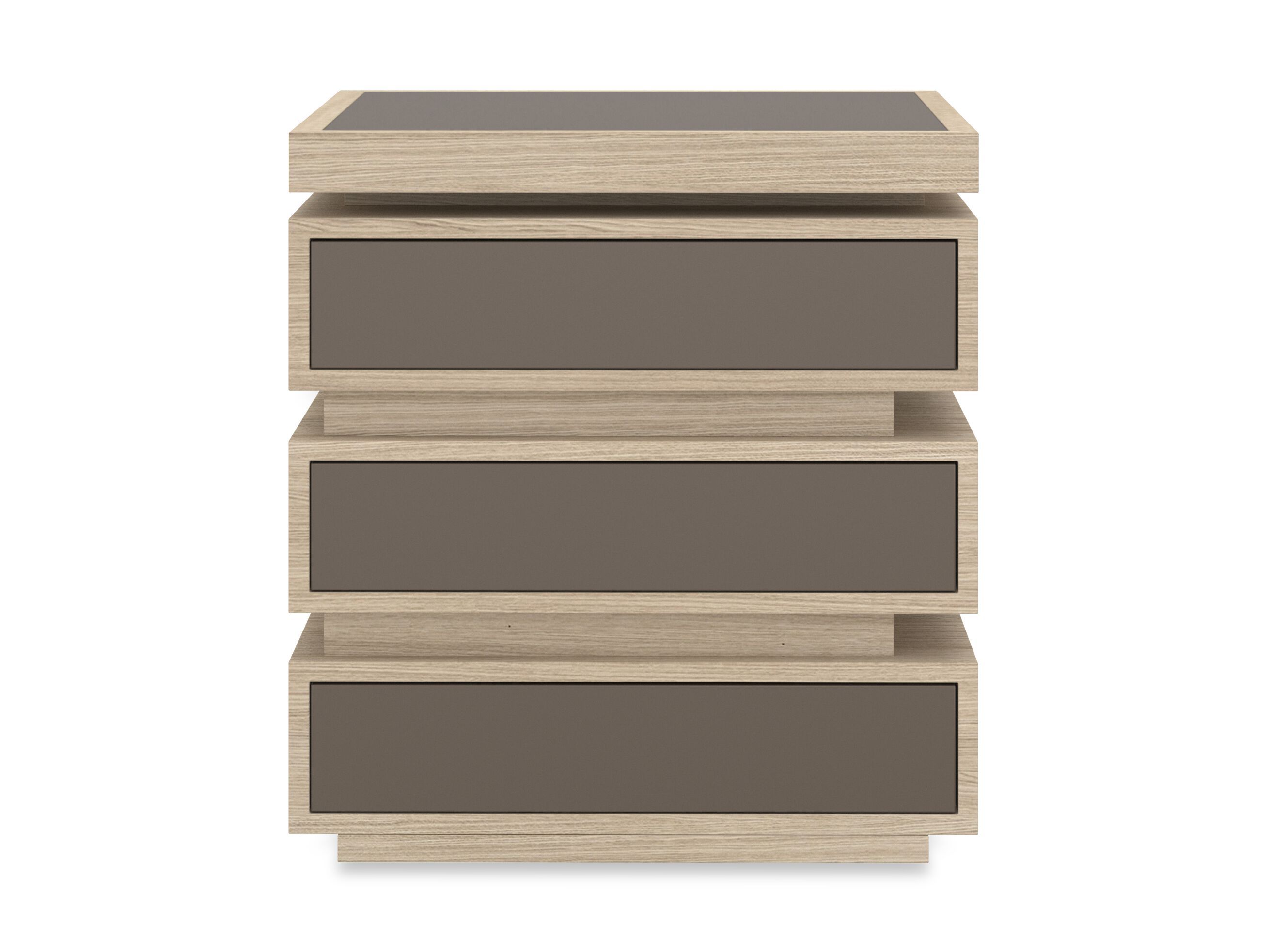 Высокий квадратный деревянный журнальный столик Caracole мода ARCH-00073741