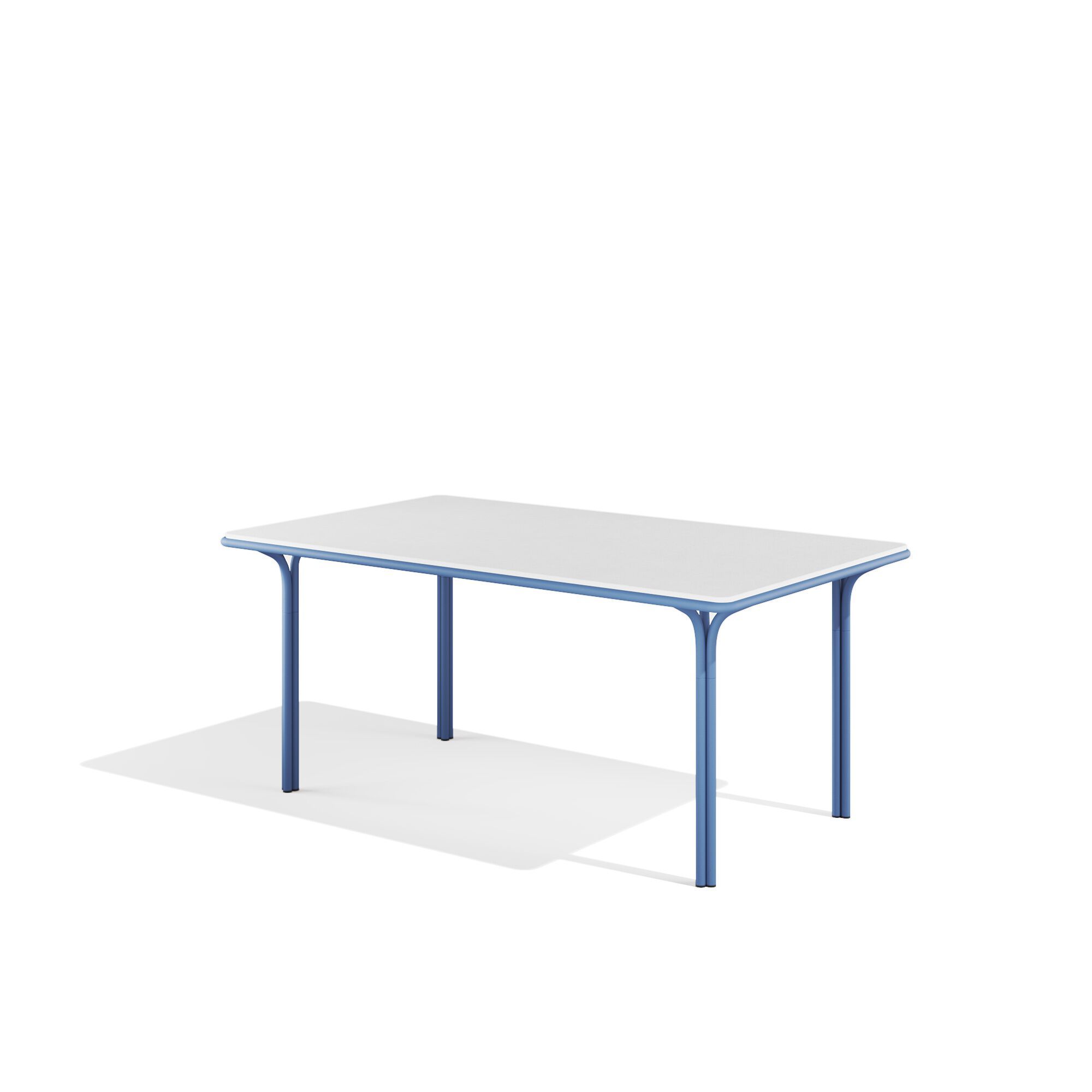 Прямоугольный стальной стол с порошковым покрытием BABEL D Jos ARCH-00082647 - Вид №1