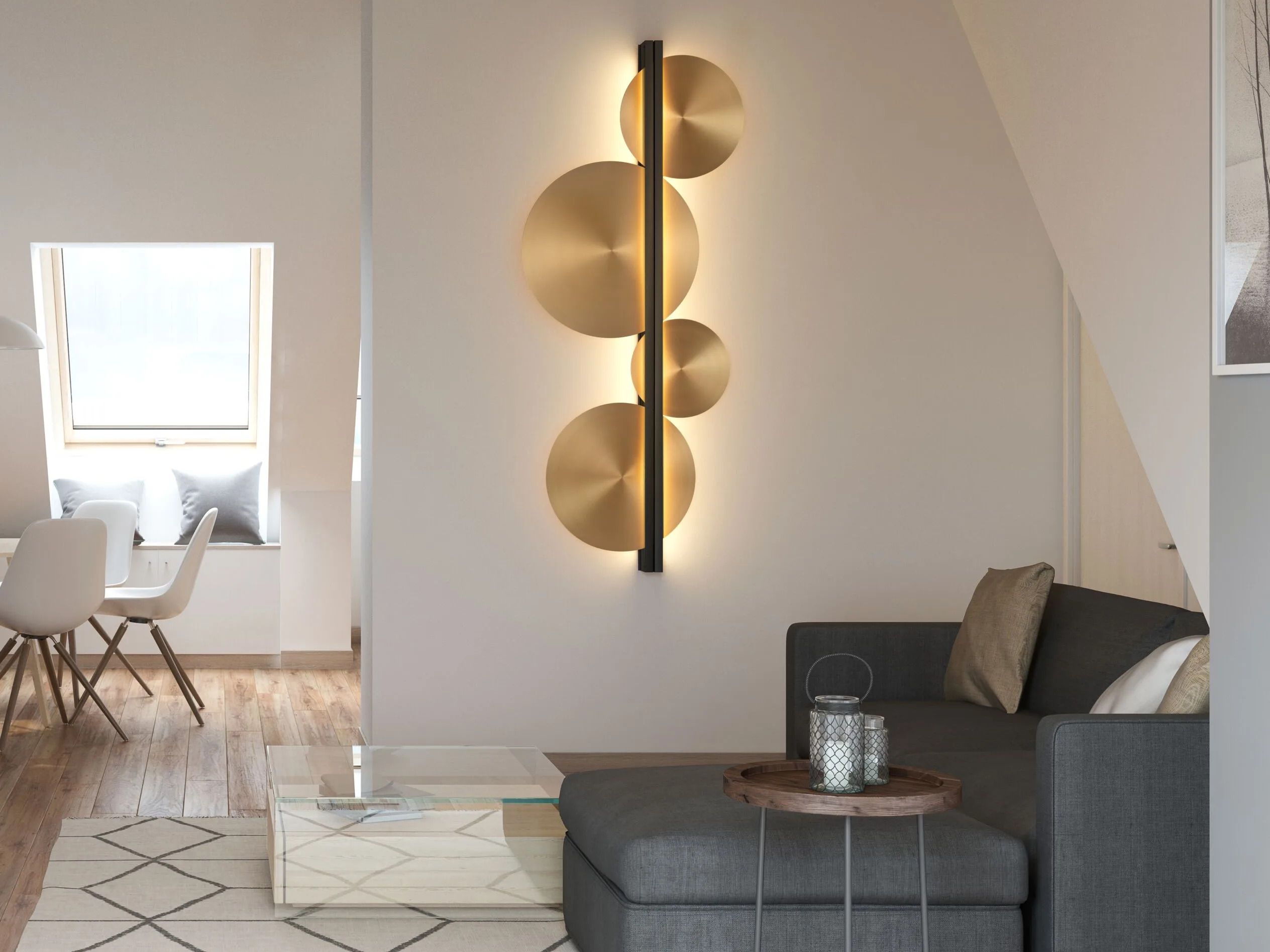 Латунный светодиодный настенный светильник CVL Luminaires Strate ARCH-00022247 - Вид №4