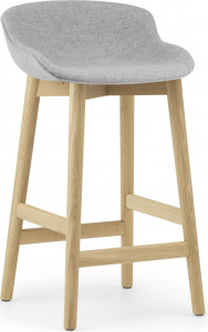 604435 Барный стул , 65 см, дуб с полной обивкой / Synergy Normann Copenhagen Hyg