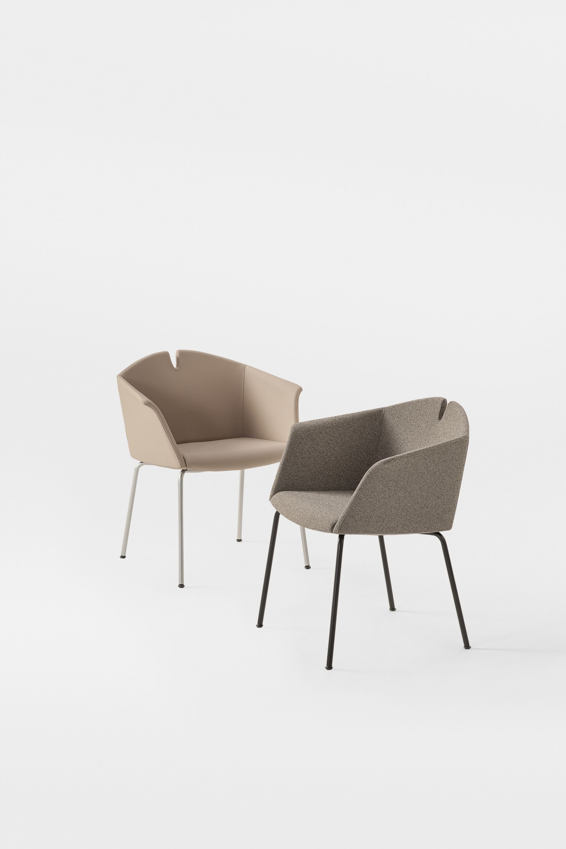 Тканевый стул с подлокотниками Kastel Kuad ARCH-00099862 - Вид №2