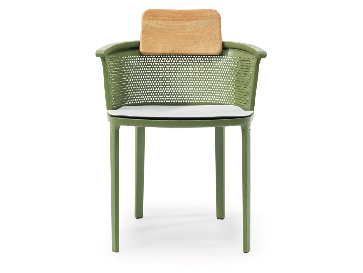 Алюминиевый штабелируемый садовый стул Ethimo Nicolette ARCH-00119635 - Вид №25