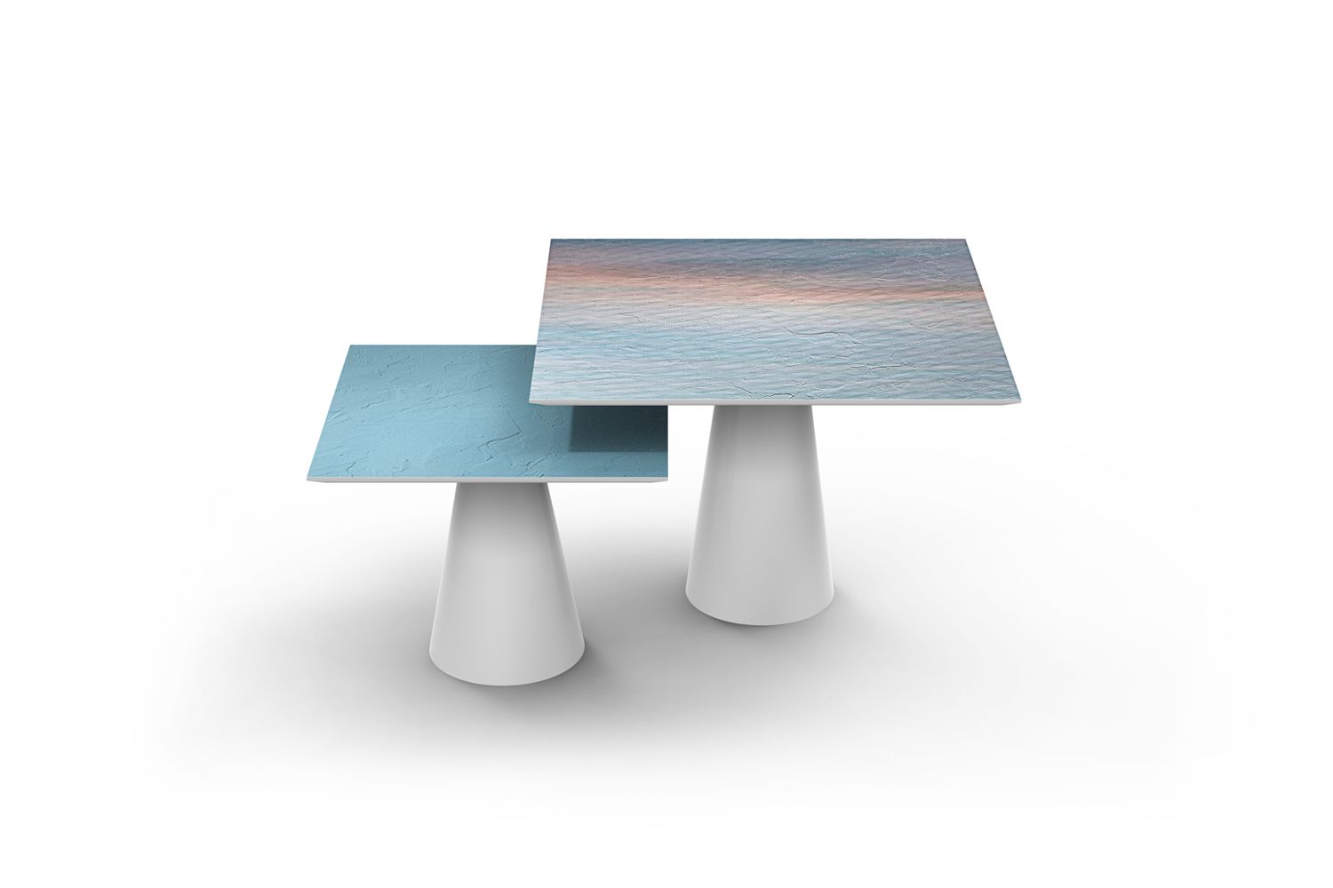 Квадратный металлический журнальный столик MOMENTI Home &amp ARCH-00105473 - Вид №4