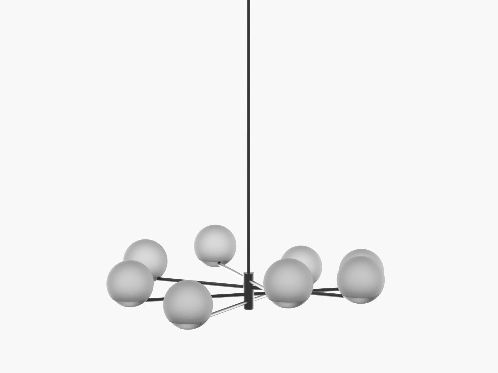 Светодиодный потолочный светильник ручной работы Cameron Design House Мяч и обруч ARCH-00089460 - Вид №11