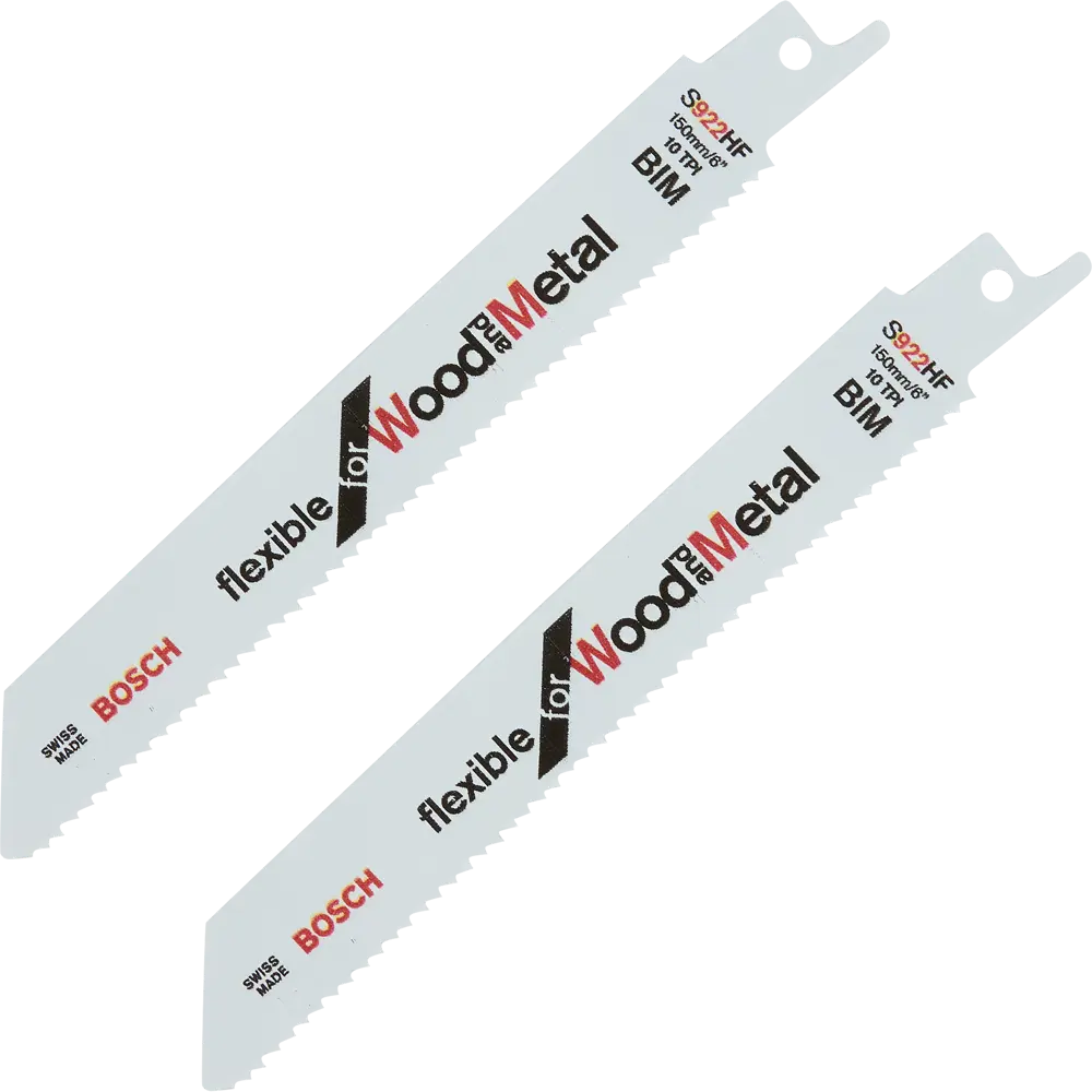 Пилки для сабельной пилы S922HF Bosch, 2 шт BOSCH PROFESSIONAL STLM-2203928