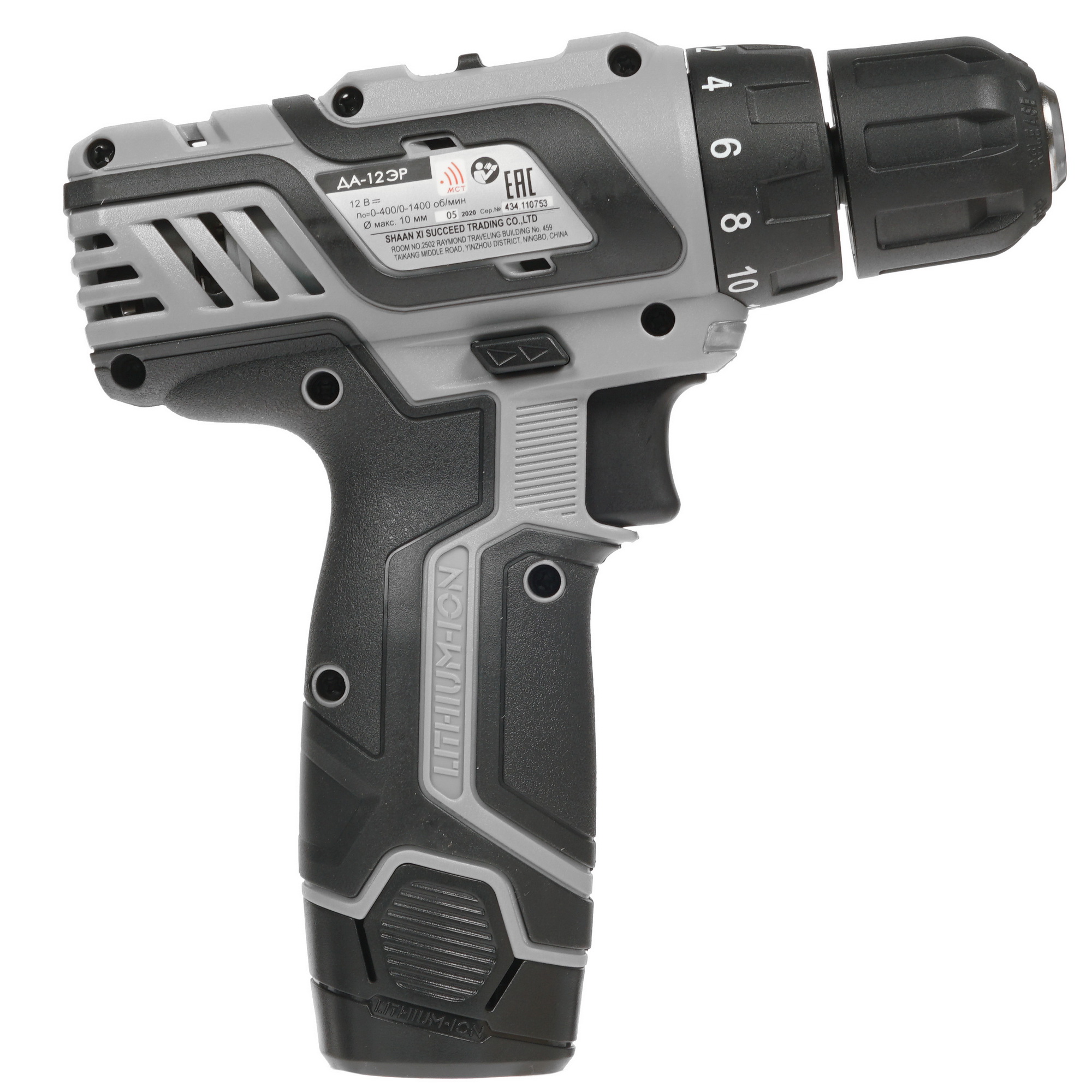 Дрель-шуруповерт Интерскол ДА-12ЭР АПИ-Т 12V 8192028 STDN-0090229 - Вид №1