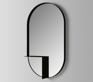 Ex.T Nouveau Shelf Mirror Настенное зеркало с полкой EXNOUSPOVALSX/NE