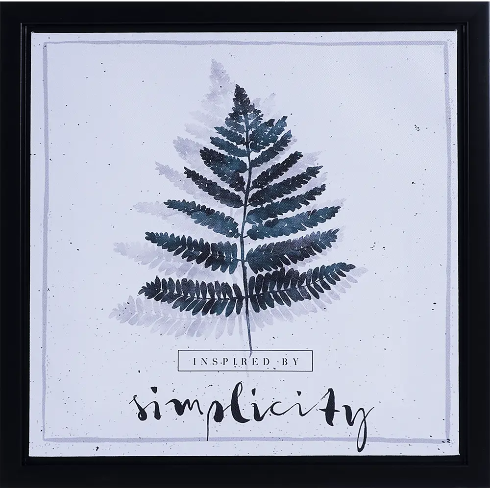 Картина на холсте в раме «Simplity» 30х30 см Santreyd STLM-2143954