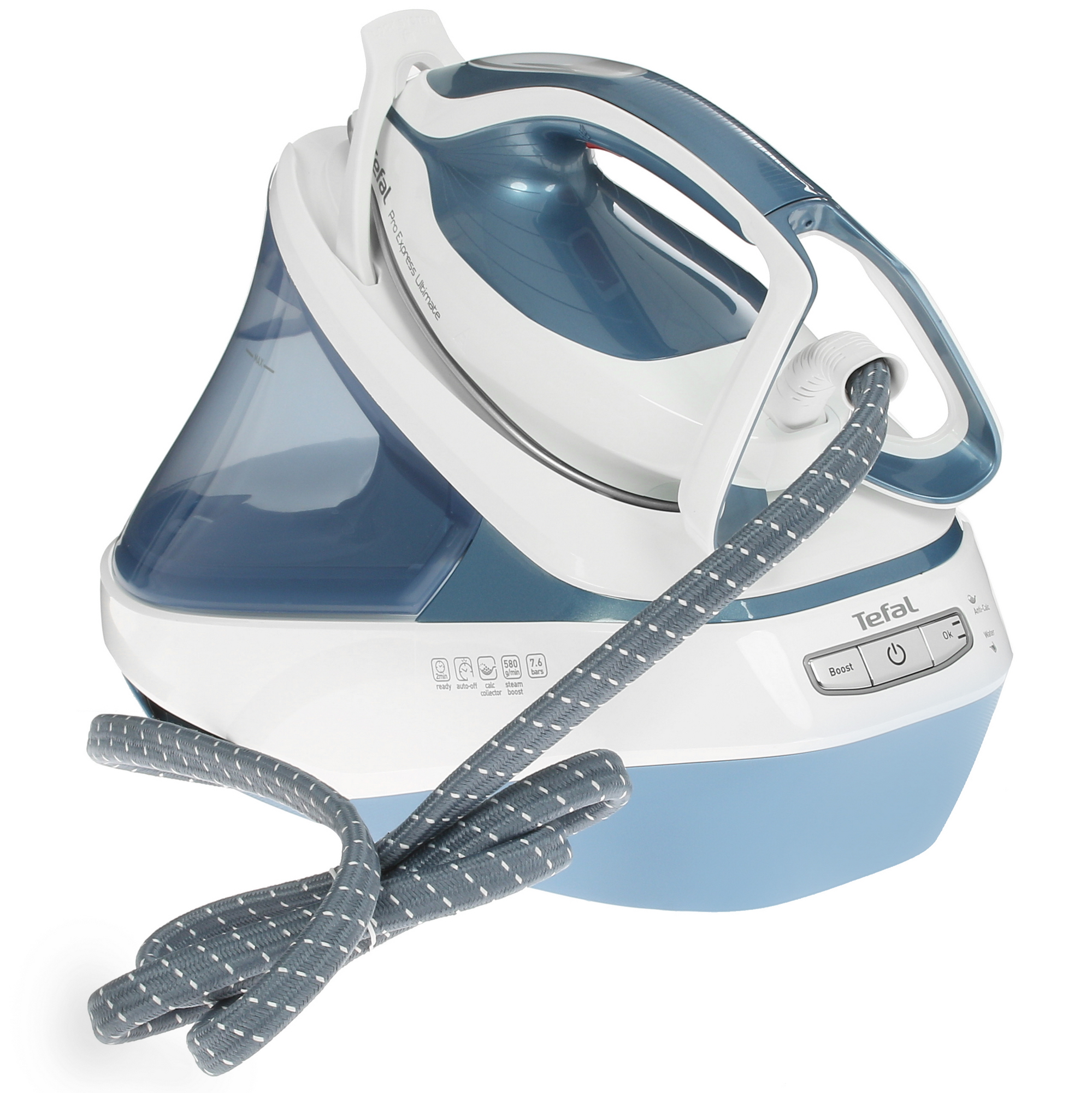 9983008 Парогенератор Tefal Pro Express Ultimate II GV9710E0 голубой STDN-0103366 - Вид №1