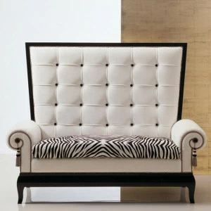 Rozzoni Стеганый диван с обивкой из ткани Tiffany