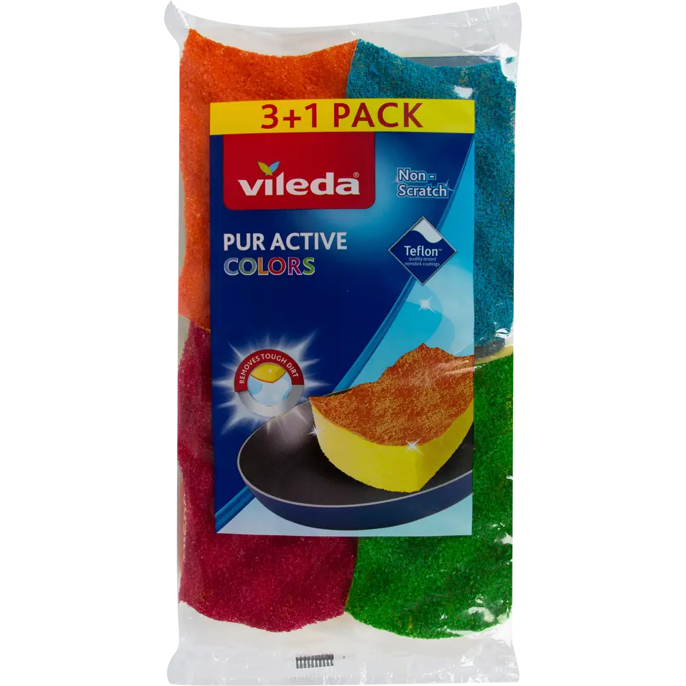 Губка Vileda для деликатных поверхностей 4 шт STLM-2052418 - Вид №3