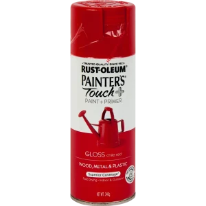 Краска аэрозольная Paint Touch глянцевая цвет красный 340 г