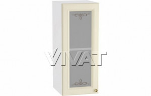 82800 Версаль Шкаф верхний с 1-ой остекленной дверцей В 300 + Ф-15 Vivat-мебель