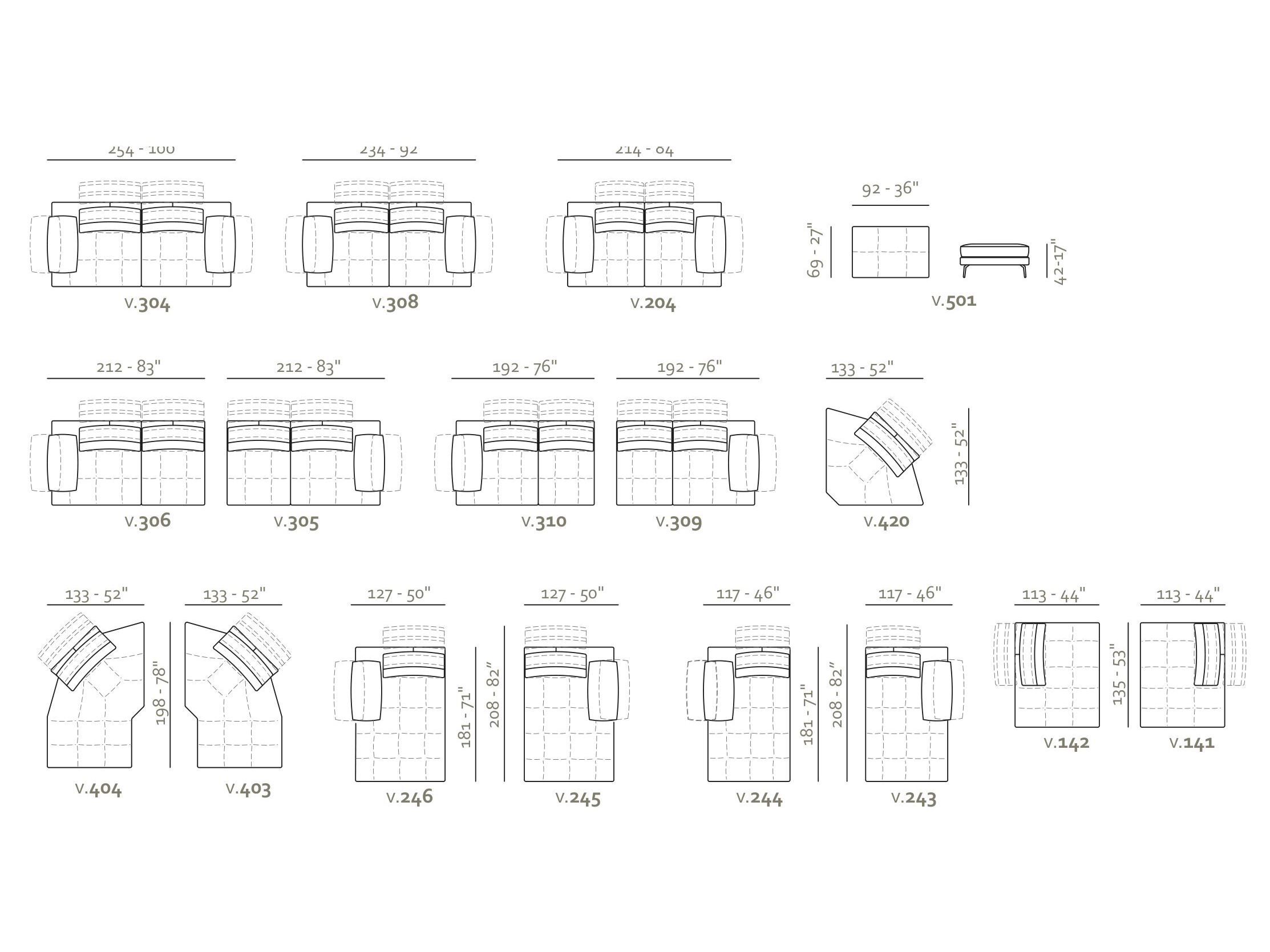 Кожаный угловой диван Max Divani BUCCI ARCH-00098486 - Вид №3