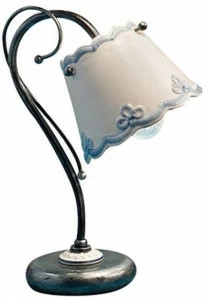 FERROLUCE Керамическая настольная лампа с фиксированным кронштейном Ravenna C922