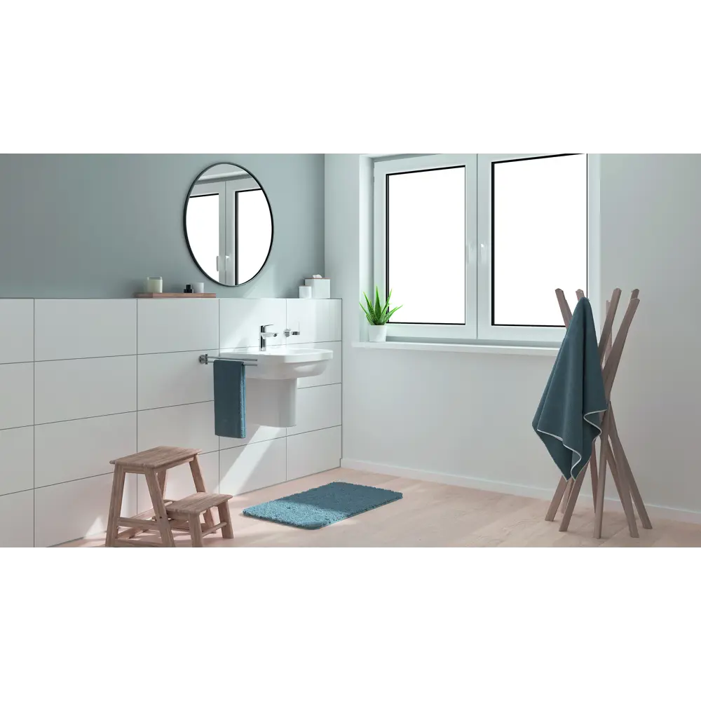 Смеситель для раковины Grohe Start однорычажный цвет хром STLM-2113174 - Вид №9