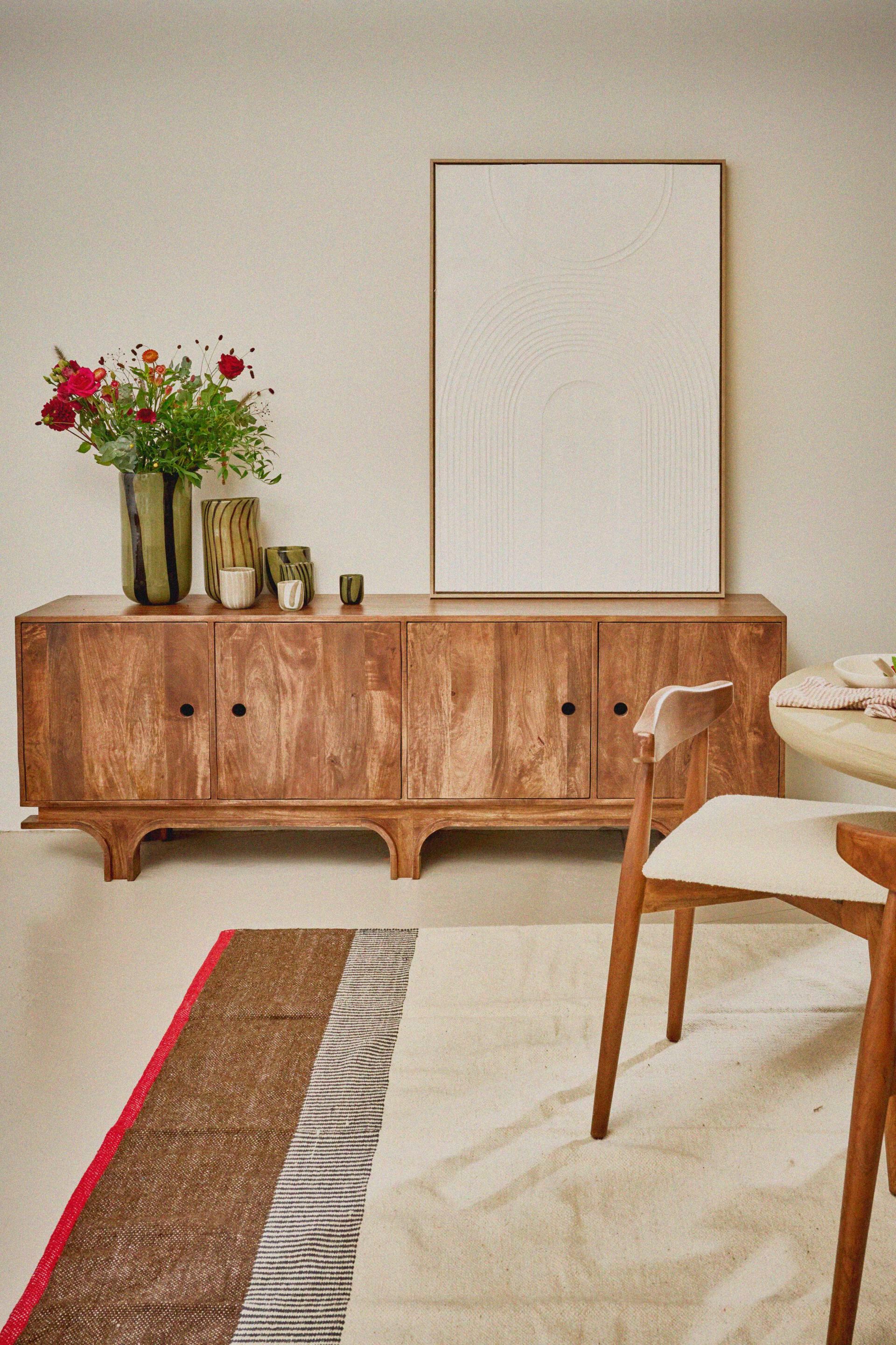 Круглая ваза из дутого стекла POMAX Канны ARCH-00042035 - Вид №29