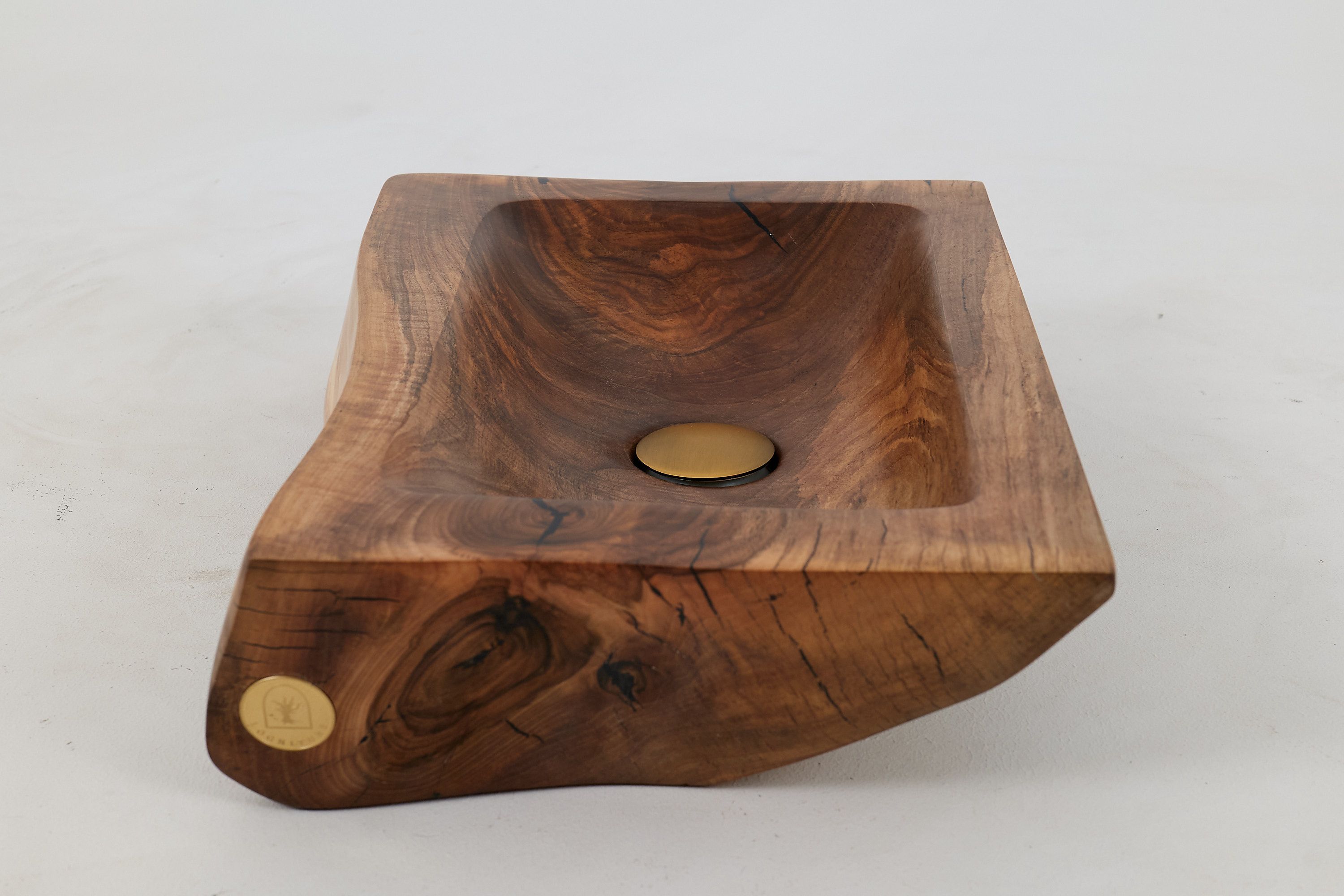 Твердая деревянная раковина / умывальник Logniture Banik ARCH-00028830 - Вид №4