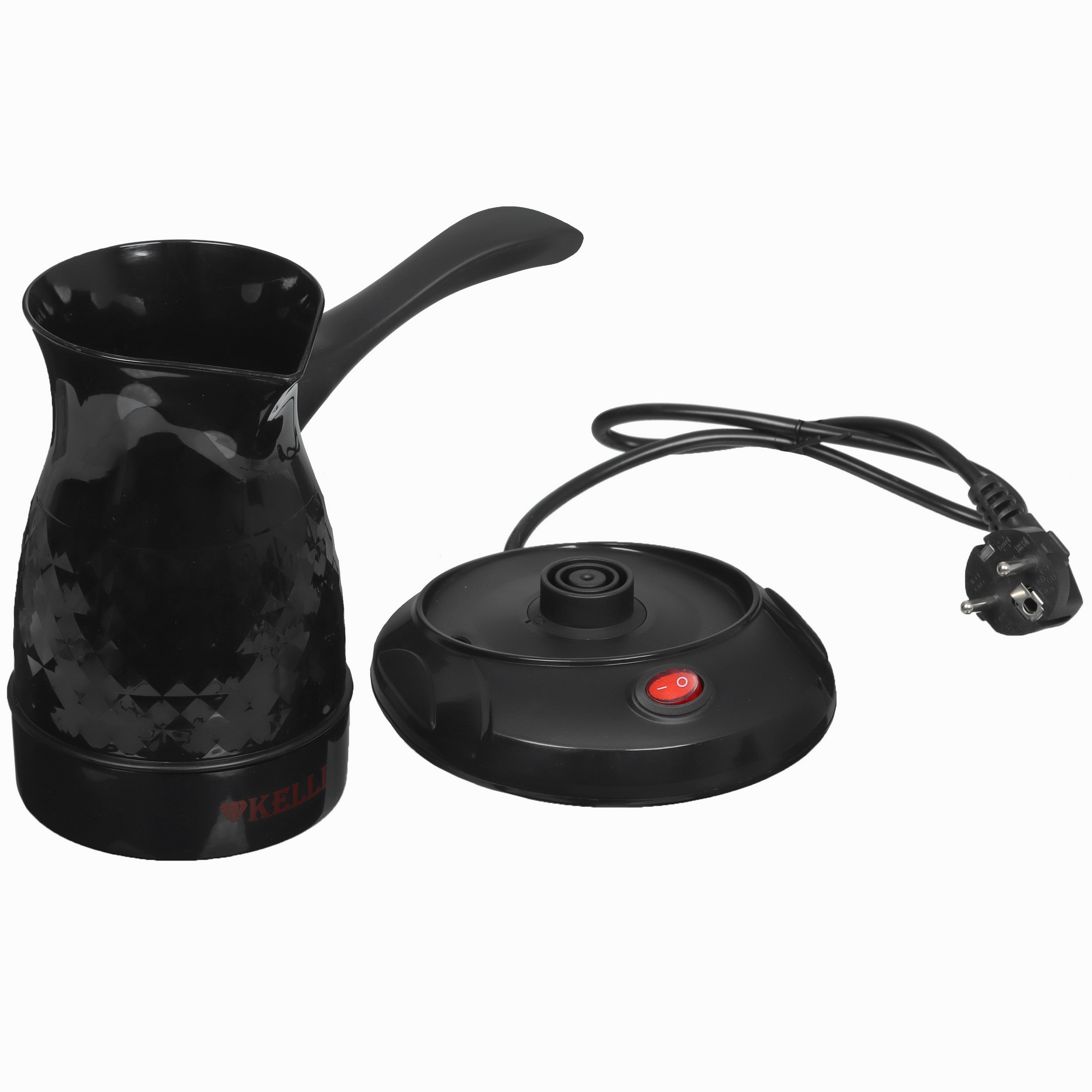 9901479 Электрическая турка Kelli KL-1394 черный STDN-0019148 - Вид №4