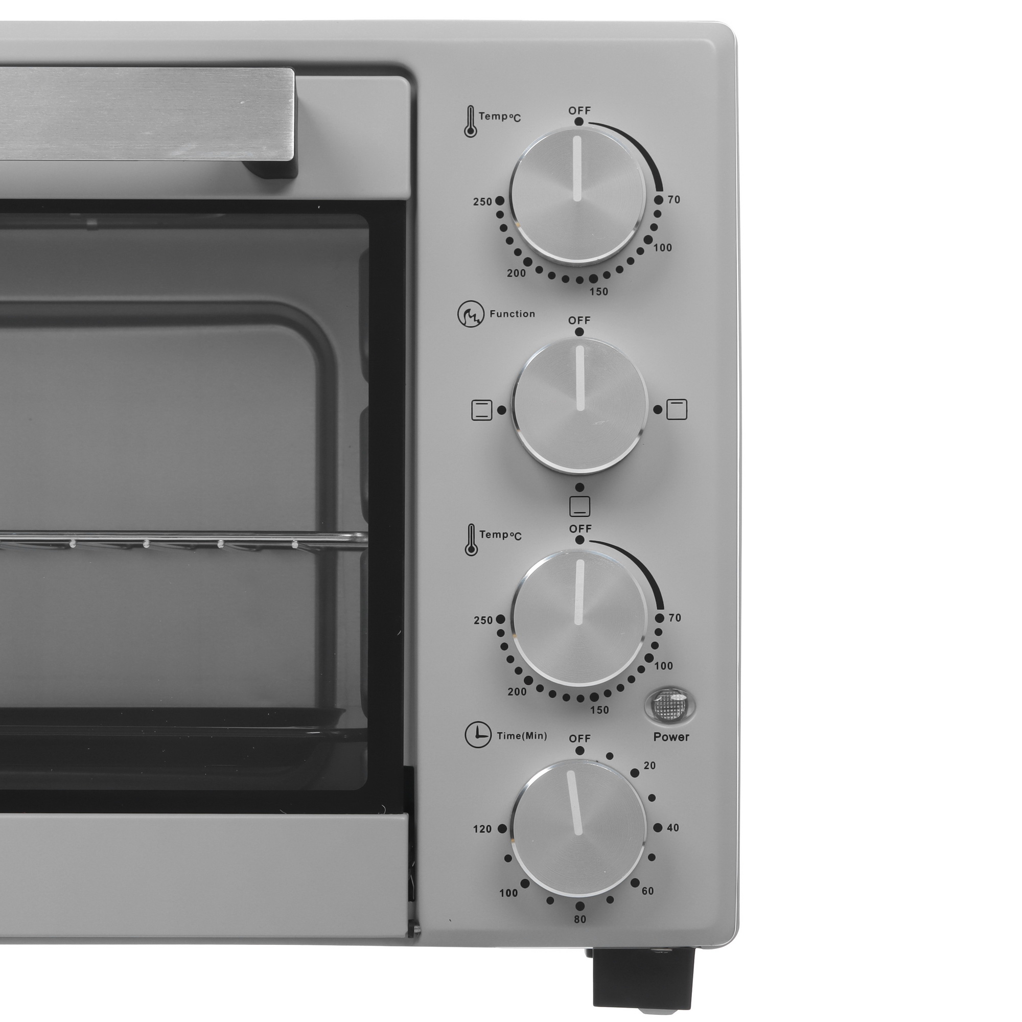9080967 Мини-печь Kraft KFC-MO 380 HGR серый STDN-0042861 - Вид №3