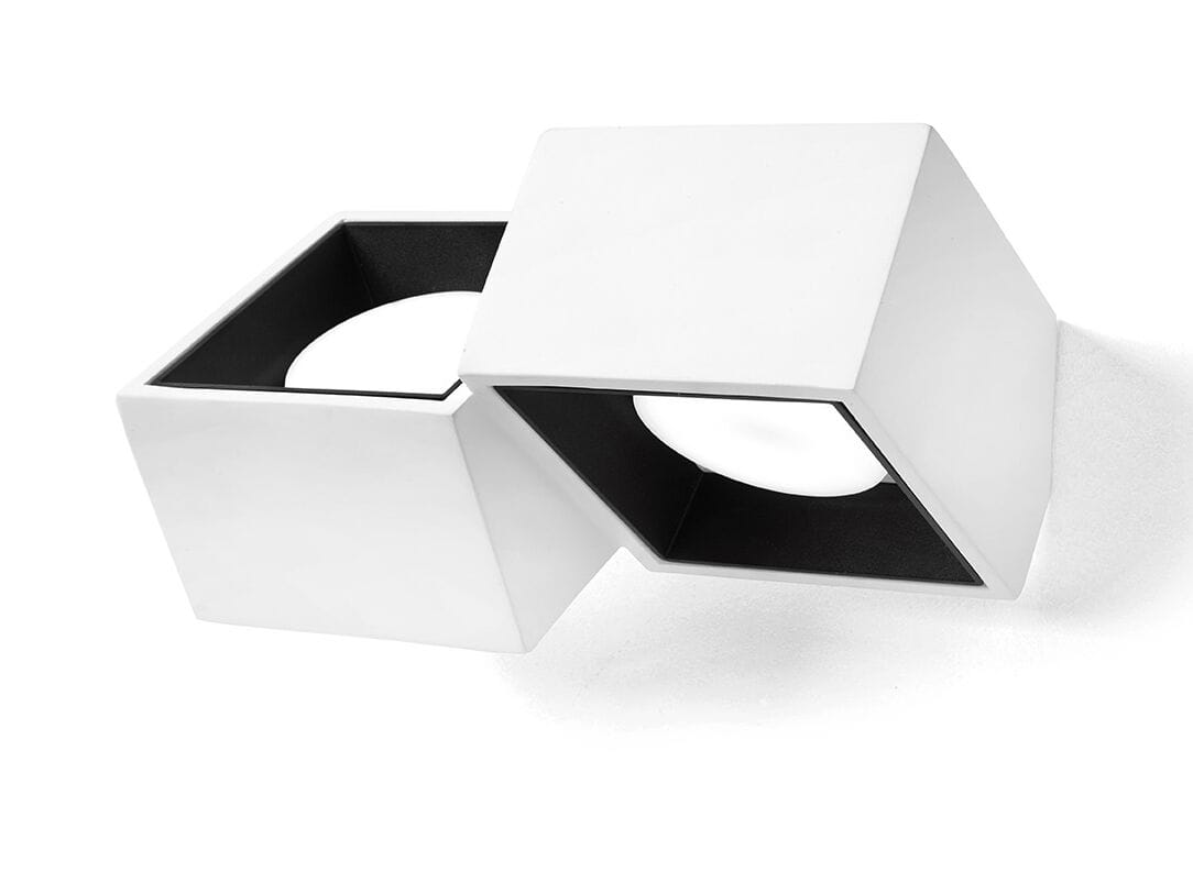 Гипсовая настенная лампа Tecnico NASSO QUADRATA ARCH-00048493 - Вид №3