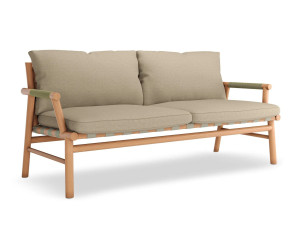 Садовый диван из тикового дерева и Sunbrella®