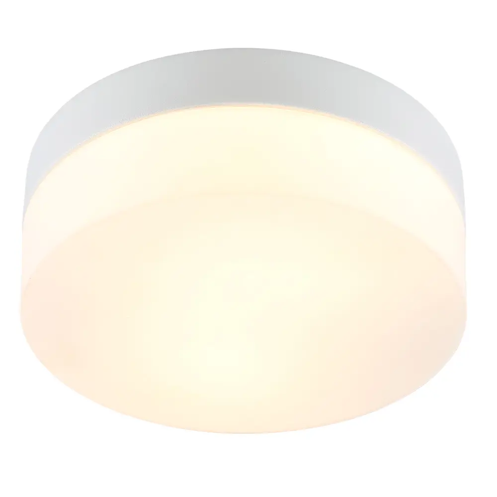 Светильник для ванной Arte Lamp «Aqua» E27 60 Вт IP44 цвет белый, накладной STLM-2111159