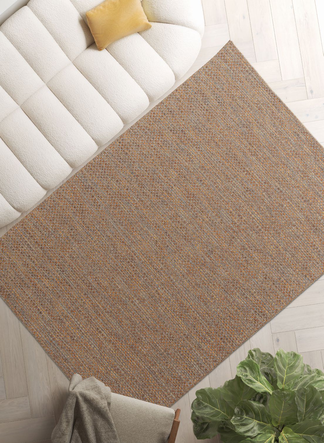 Открытый прямоугольный сплошной цвет ковер Ademi Outdoor ARCH-00012501 - Вид №2