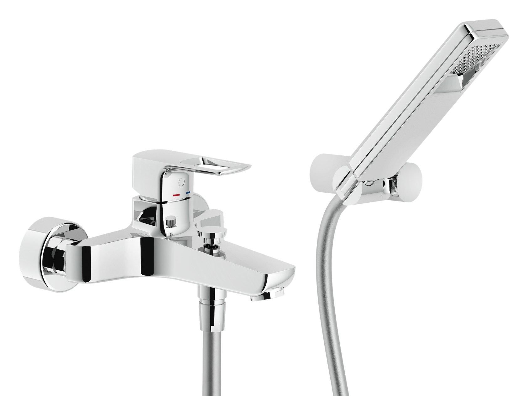 Настенный смеситель для ванны с ручным душем Nobili Acquaviva ARCH-00031222