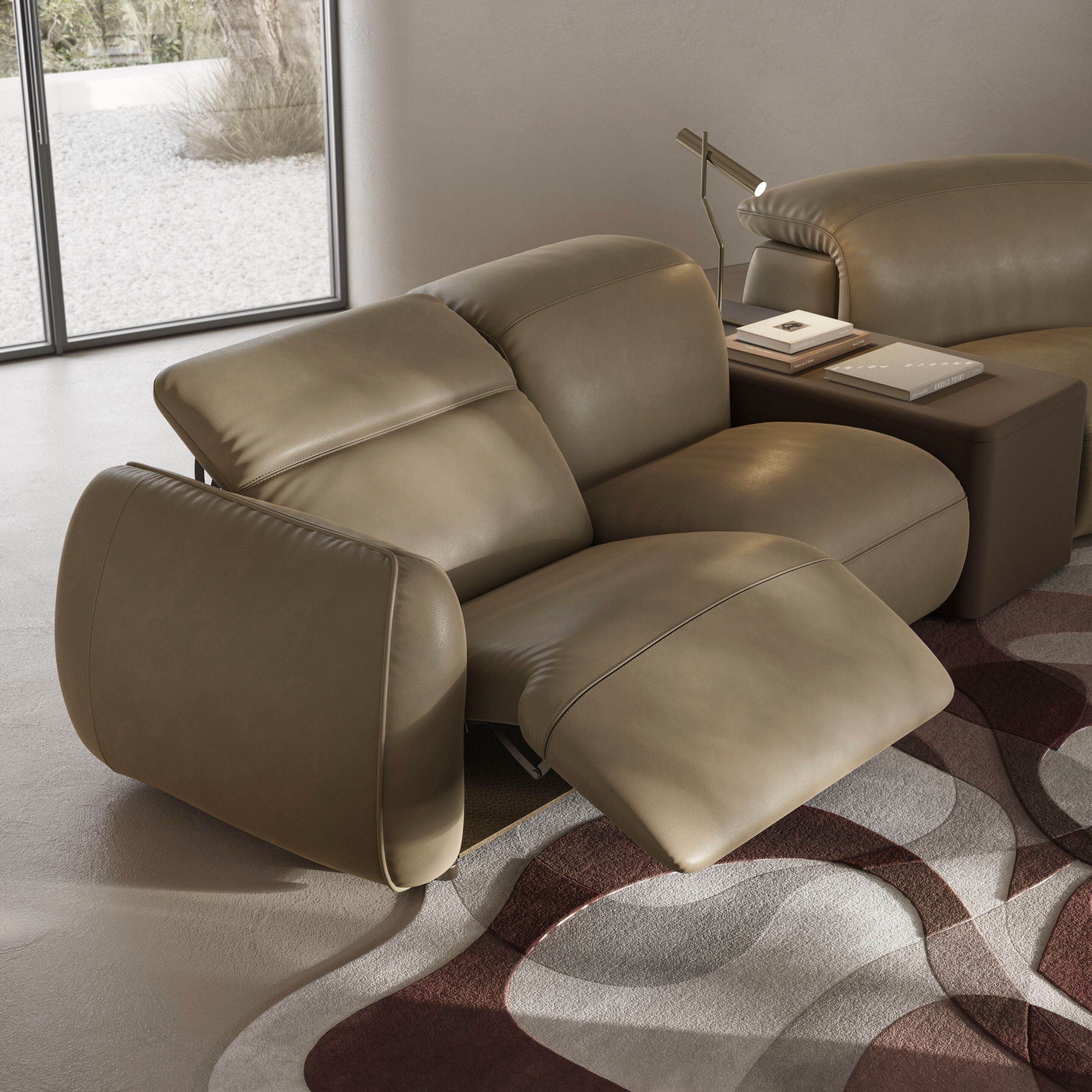 4-местный кожаный диван Natuzzi Italia Mindful ARCH-00077747 - Вид №9
