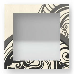 LIGNIS® Квадратное настенное зеркало в раме Dolcevita abstract 12.004