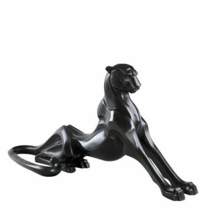 Статуэтка декоративная металлическая 43х85 см черная Cheetah EICHHOLTZ EICHHOLTZ 062744 Бронза;черный