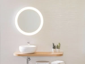 KRION Настенное зеркало со встроенной подсветкой Aro