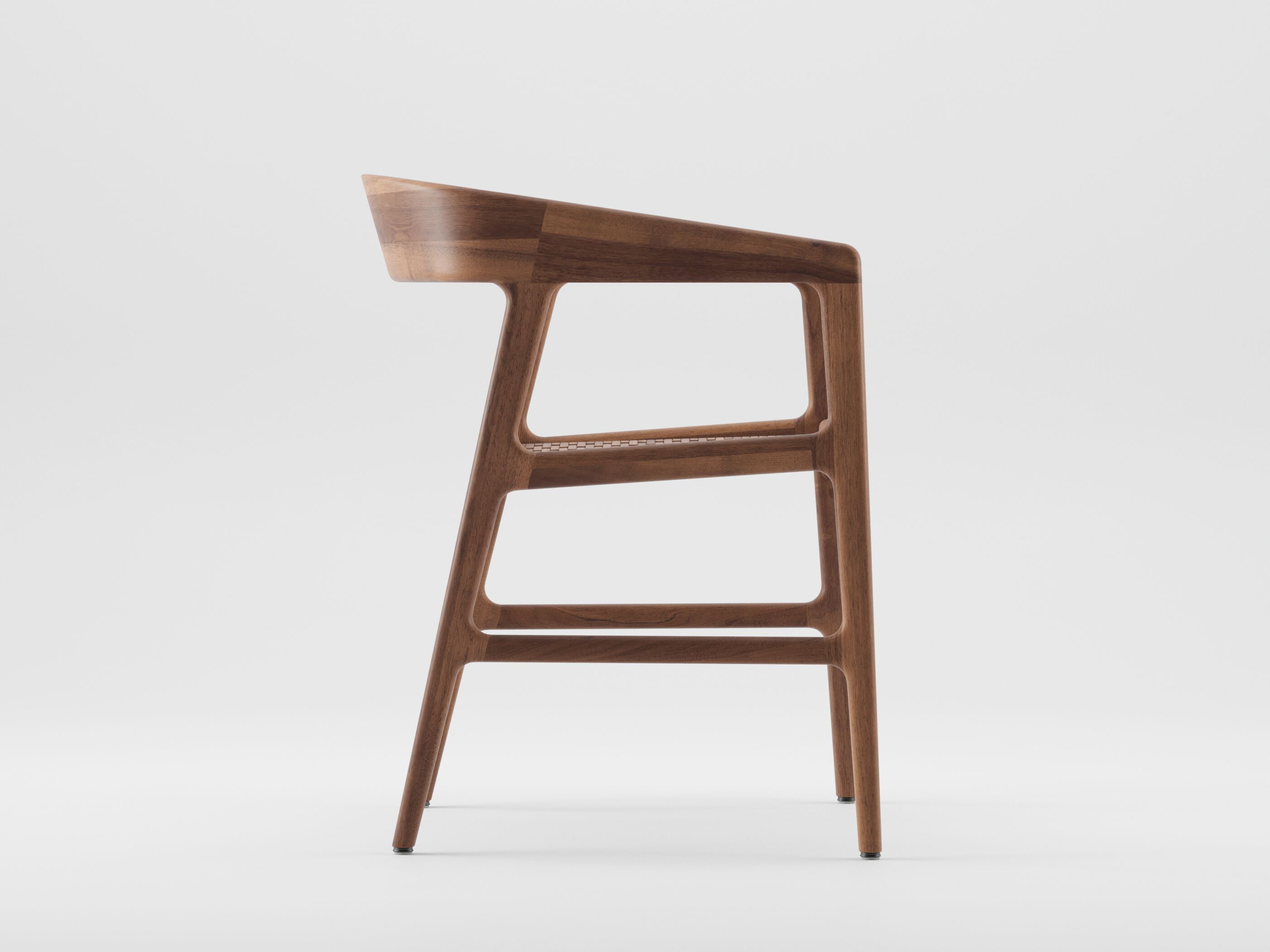 Стул из массива дерева с подлокотниками Artisan ARCH-00150006 - Вид №7