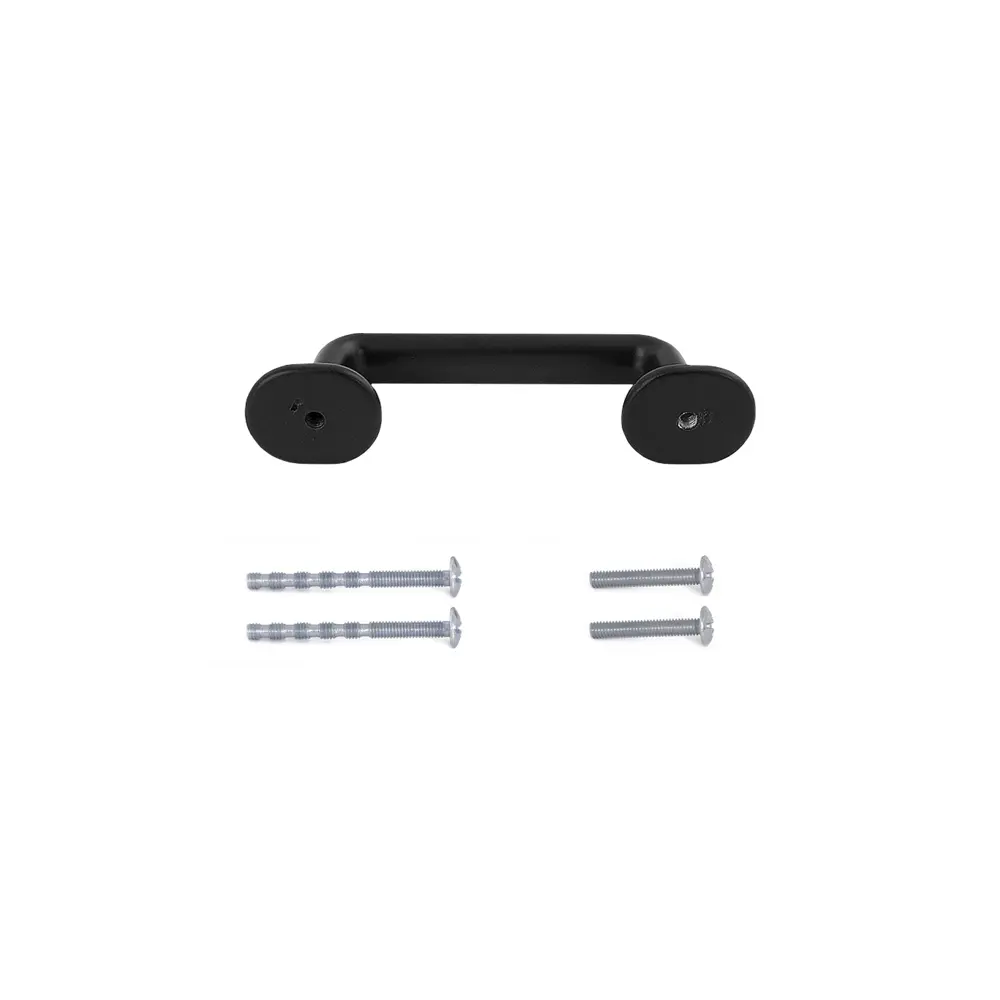 Мебельная ручка-скоба Marevna ЦАМ 64 мм черная PALLADIUM STLM-2097522 - Вид №1