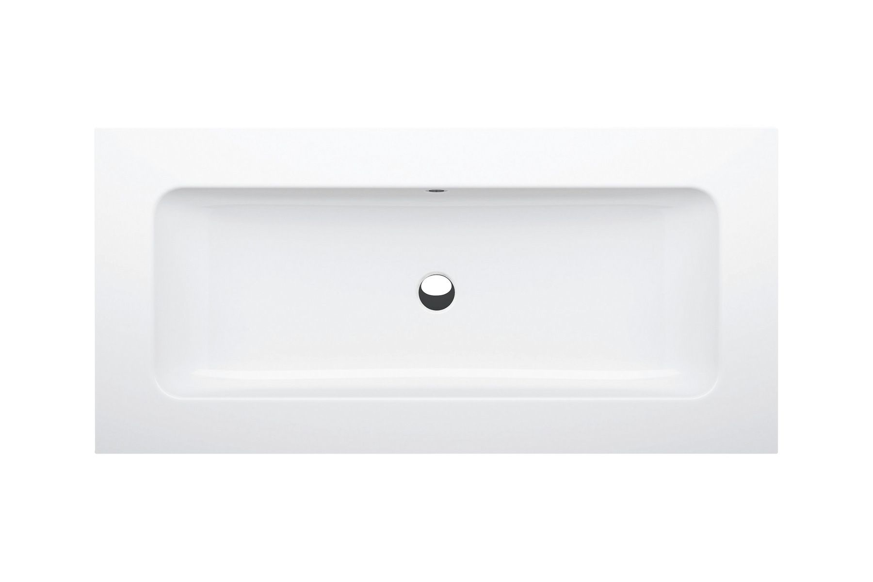 Прямоугольная встраиваемая раковина из эмалированной стали Bette BetteOne ARCH-00123203 - Вид №2