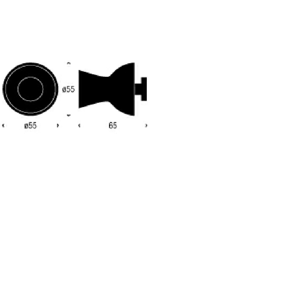 FROST BLOSSOM ACRYLIC » черный / полированный Акрил / полированный Черный B1055-B  - Вид №3