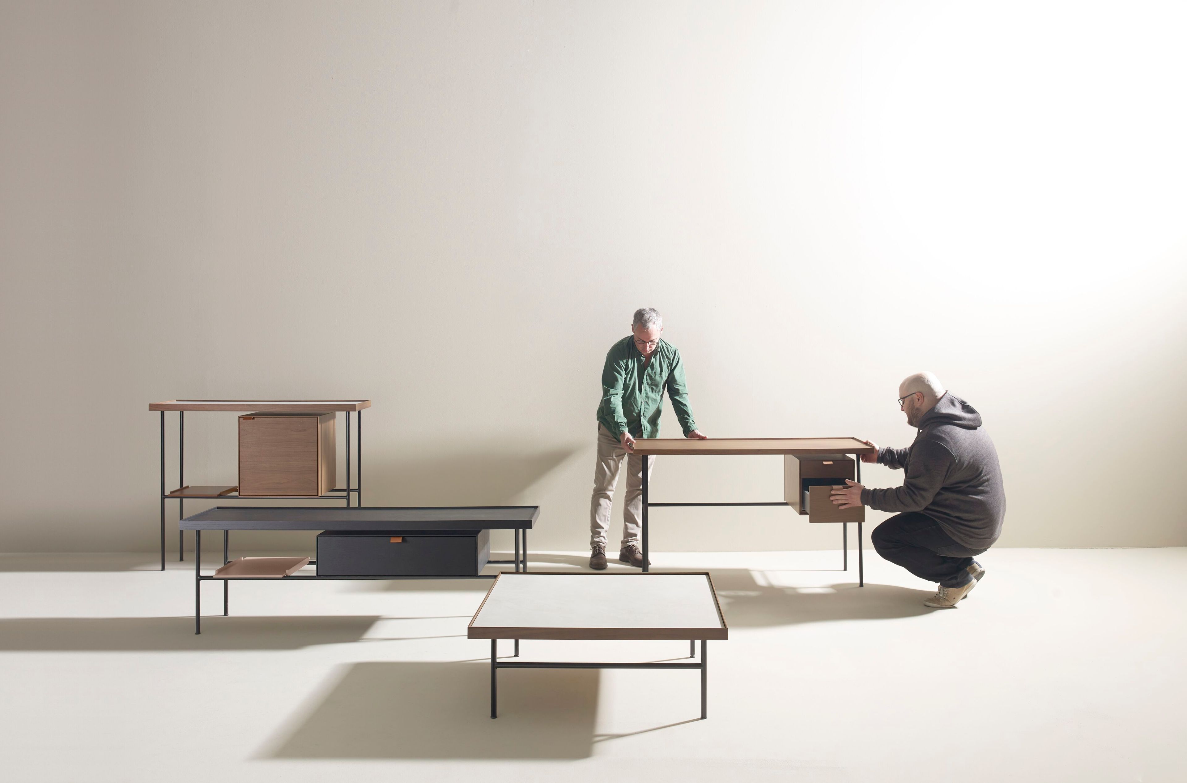 Шкаф из дерева и металла с ящиками TREKU Kutxa ARCH-00053264 - Вид №3