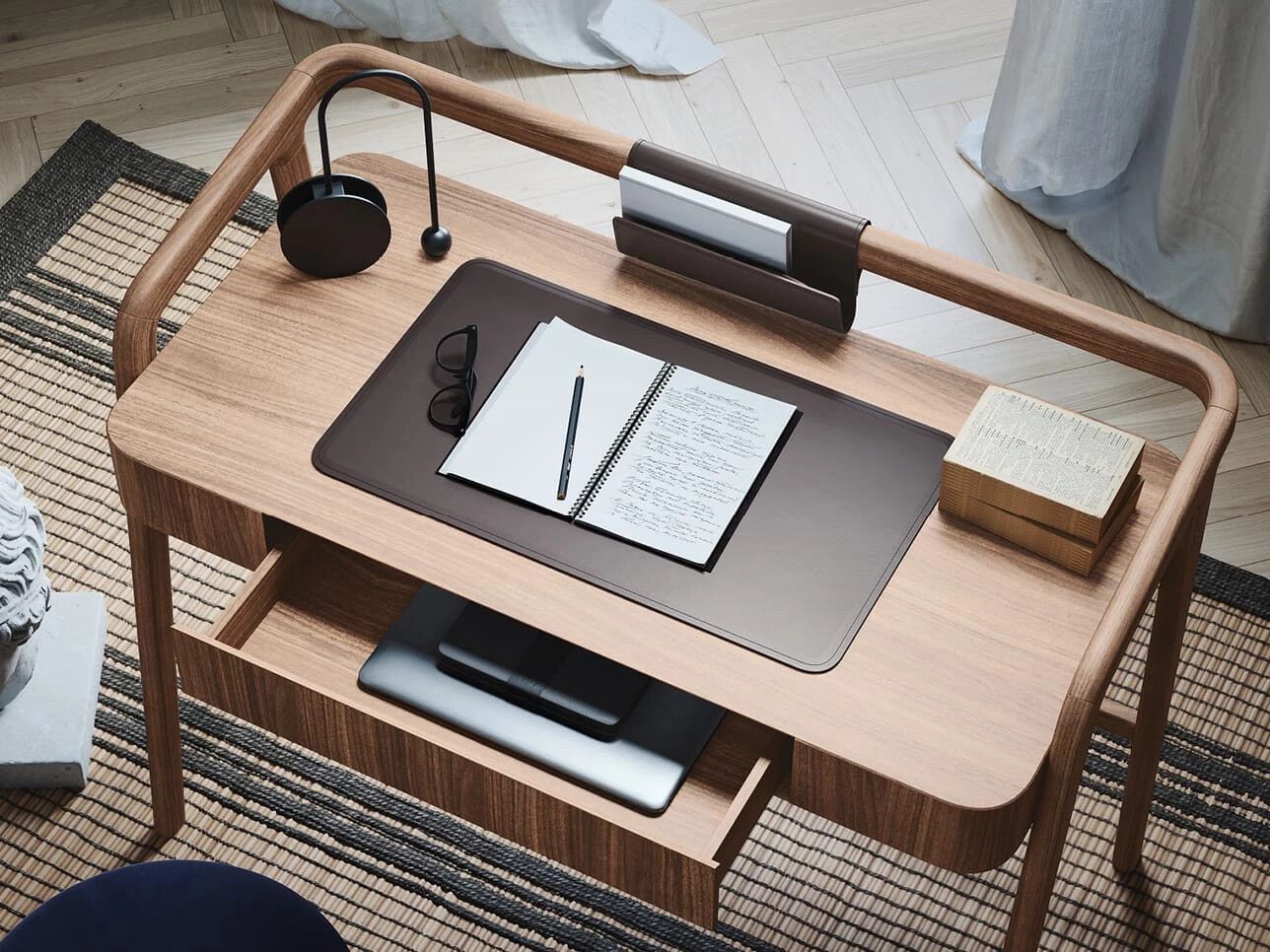 Деревянный письменный стол Novamobili KNOT ARCH-00034235 - Вид №4